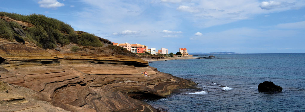 Cap d'Agde coastline