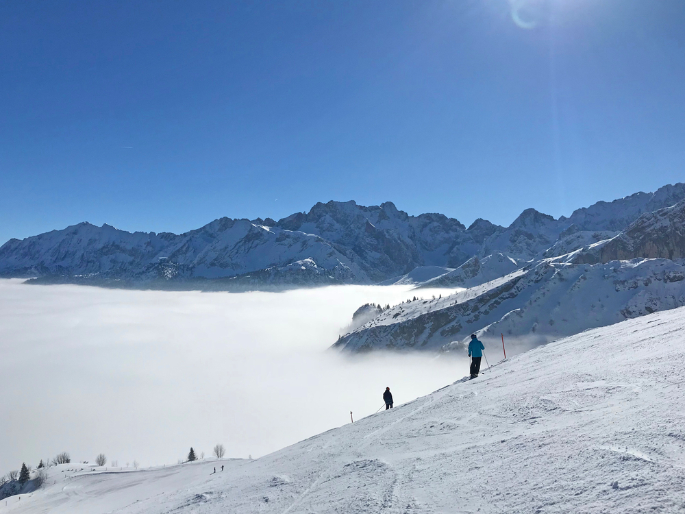 Skigebiet Garmisch
