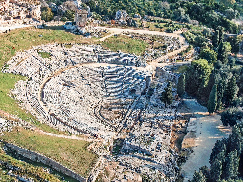 Teatro Greco in Syrakus